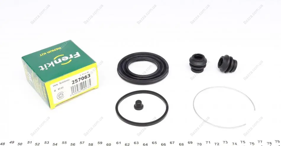 Ремкомплект переднего тормозного суппорта frenkit 257063