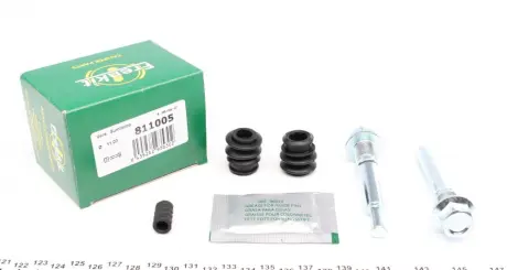 Ремкомплект переднего тормозного суппорта frenkit 811005 Киа Рио 1