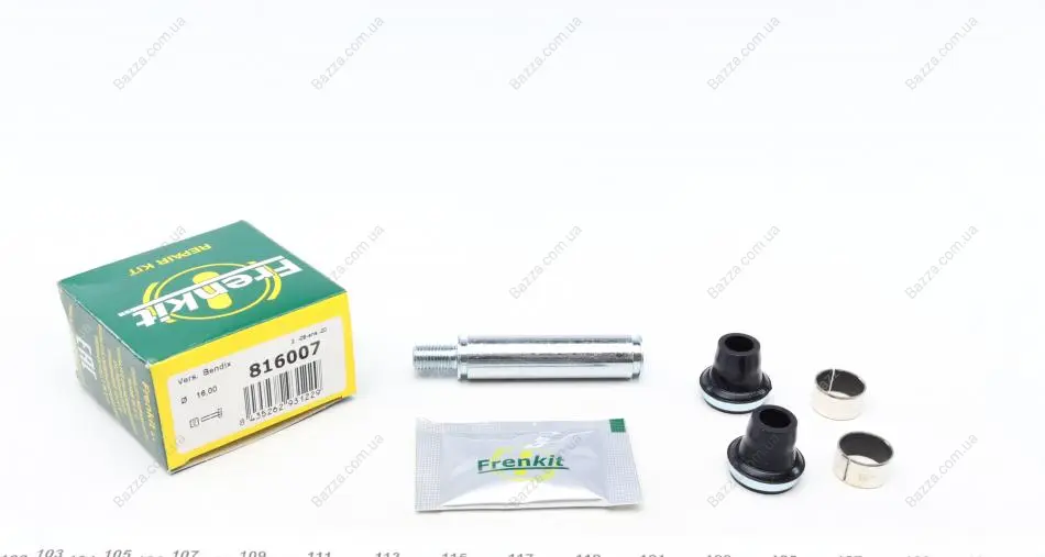 Ремкомплект переднего тормозного суппорта frenkit 816007