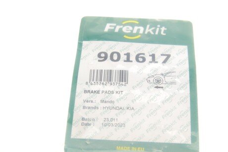 Ремкомплект переднего тормозного суппорта frenkit 901617