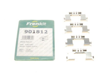 Ремкомплект переднего тормозного суппорта frenkit 901812 на Ниссан Pixo