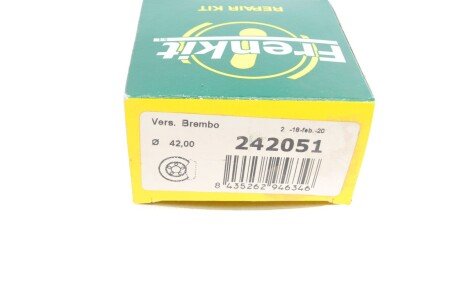 Ремкомплект заднего тормозного суппорта frenkit 242051