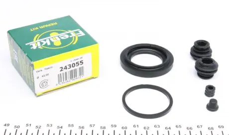 Ремкомплект заднего тормозного суппорта frenkit 243055