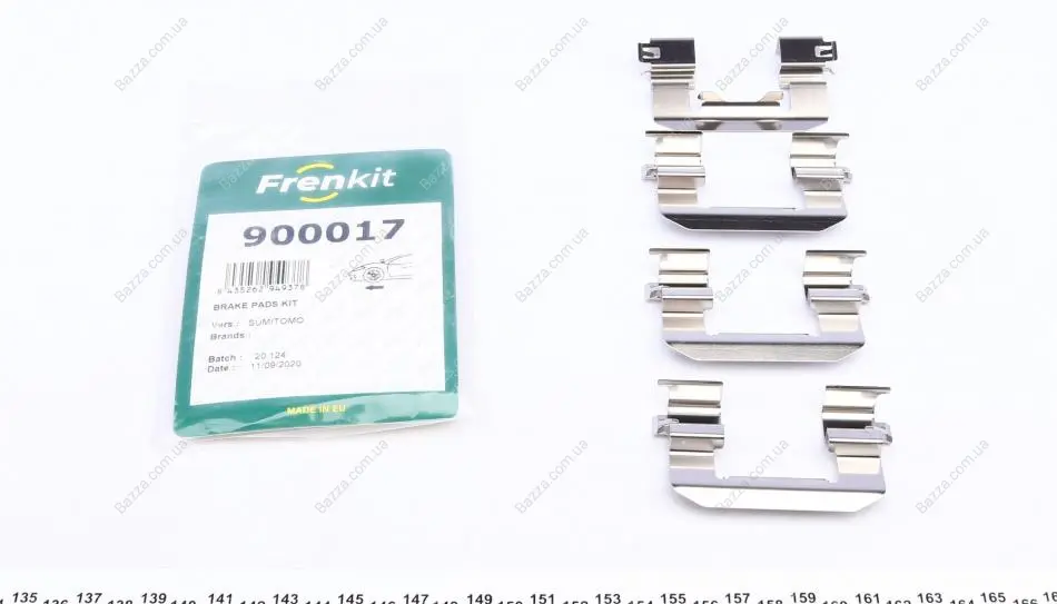Тормозные колодки frenkit 900017
