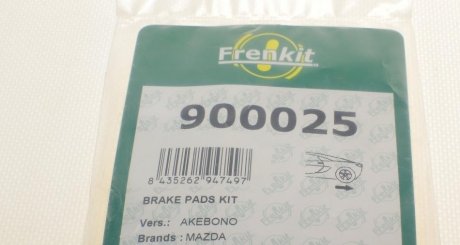 Тормозные колодки frenkit 900025