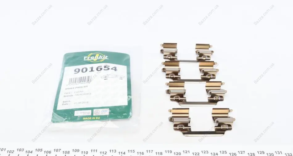Тормозные колодки frenkit 901654