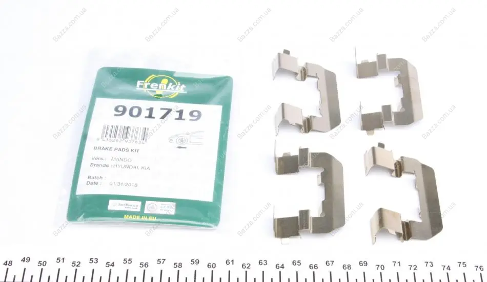 Передние тормозные колодки frenkit 901719