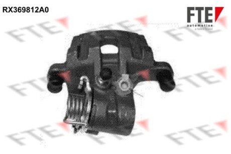 Задній гальмівний супорт fte 9290439