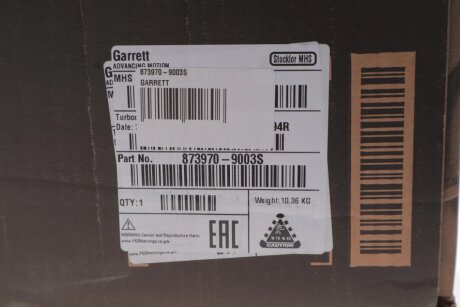 Турбокомпресор garrett 8739709003S