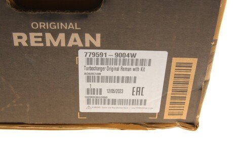 Турбокомпресор (з комплектом прокладок) garrett 7795919004W