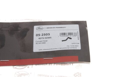 Патрубок 4275-52505 gates 052505