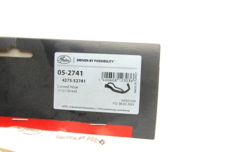 Патрубок 4275-52741 gates 052741