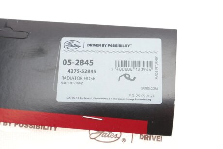 Патрубок 4275-52845 gates 052845