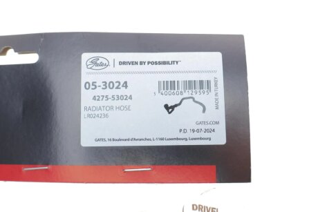 Патрубок 4275-53024 gates 053024