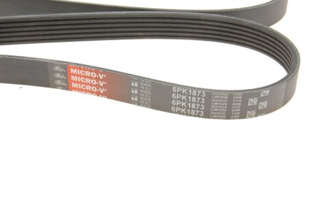 Привідний ремінь генератора gates 6PK1873