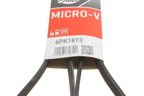 Привідний ремінь генератора gates 6PK1873