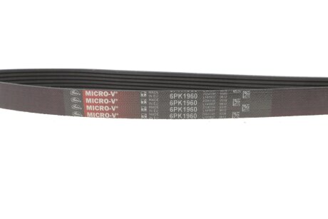 Привідний ремінь генератора gates 6PK1960