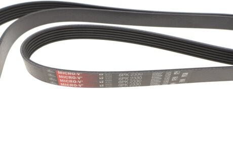 Приводной ремень генератора gates 6PK2330