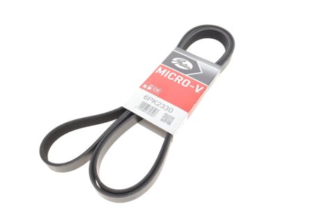 Привідний ремінь генератора gates 6PK2330 на Ауди А4 б8