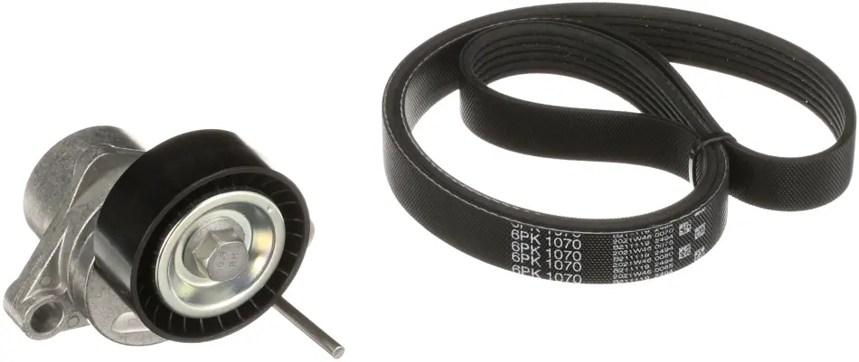 Роликовий модуль натягувача ременя (ролик, ремінь) gates K016PK1070