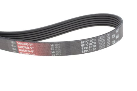 Комплект ременя генератора gates K026PK1070