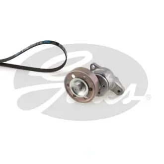 GATES TOYOTA К-кт ГРМ (ролик з натяжним пристроєм+ ремінь) AVENSIS (_T25_) 2.0 D-4D (CDT250_, CDT250R) 03-08 gates K075PK885 Тойота Рав-4
