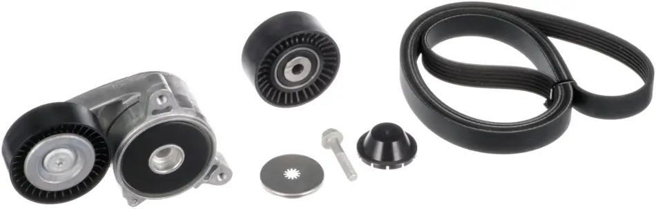 GATES JEEP К-кт ГРМ (ролик+ролик з натяжним пристроєм+ ремінь) COMPASS (MK49) 2.0 CRD 06-, MITSUBISHI OUTLANDER II (CW_W) 2.0 DI-D (CW8W) 07-12 gates K086PK1718