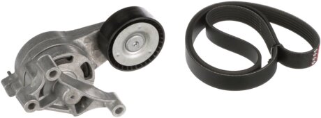 Роликовий модуль натягувача ременя (ролик, ремінь) gates K146PK1053 на Шкода Октавия а5