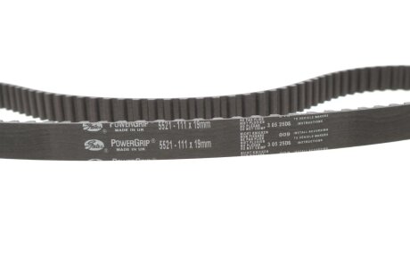 Роликовий модуль натягувача ременя (ролик, ремінь, помпа) gates KP15521