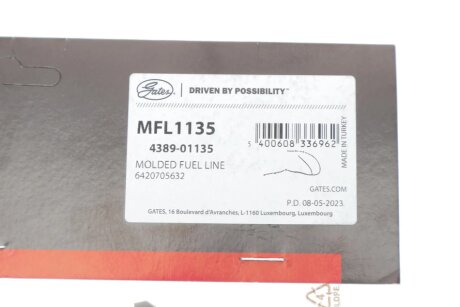 Шланг паливний gates MFL1135