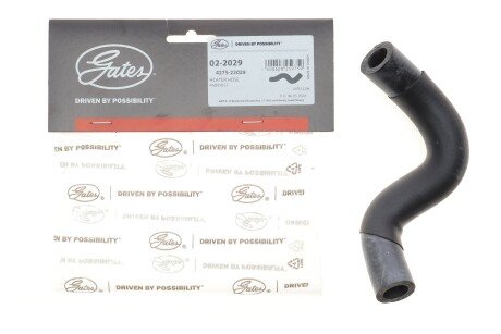 Формованный патрубок отопителя gates 022029