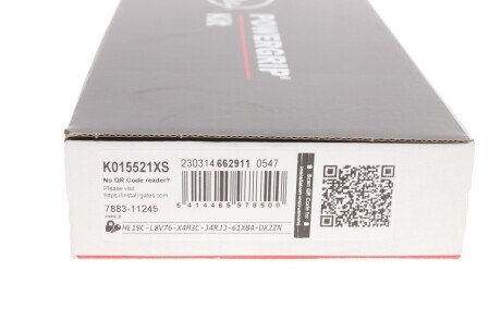 Комплект ремня грм gates K015521XS