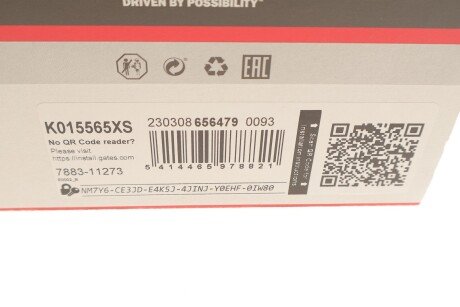 Комплект ремня грм gates K015565XS