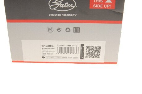 Комплект ремня грм gates KP15631XS1