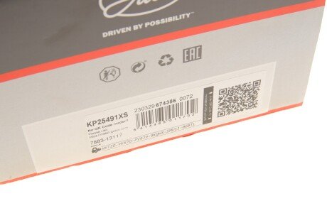 Комплект ремня грм gates KP25491XS