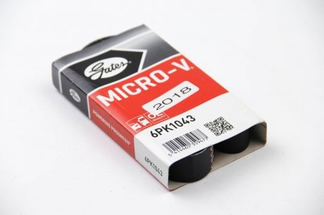 Приводной ремень генератора gates 6PK1043