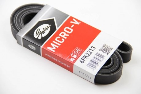 Приводной ремень генератора gates 6PK2213