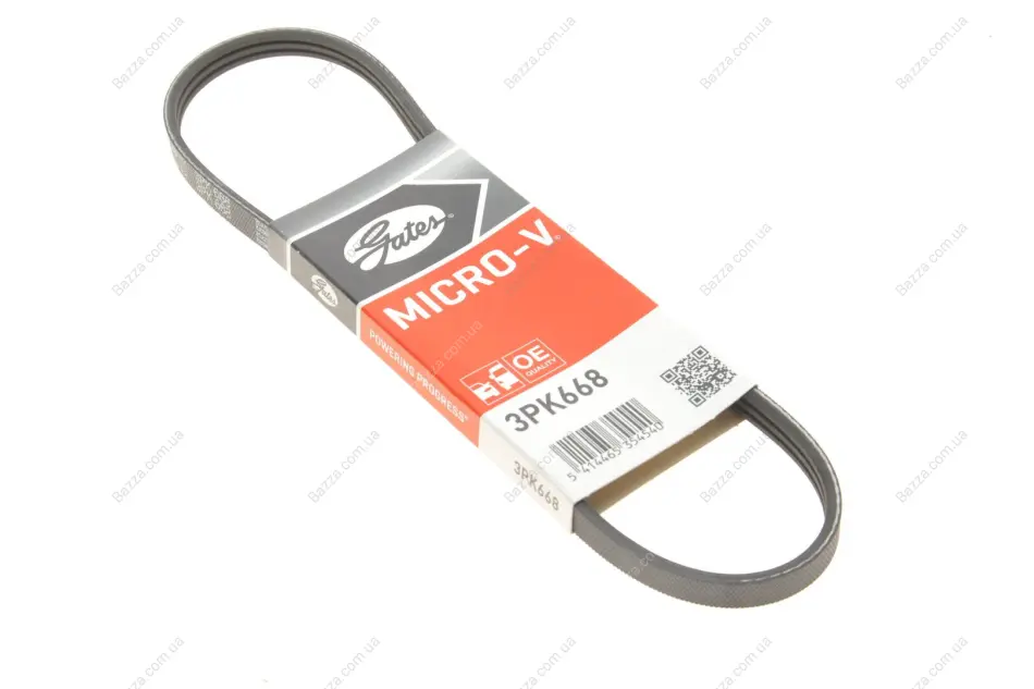 Пасок поліклиновий gates 3PK668