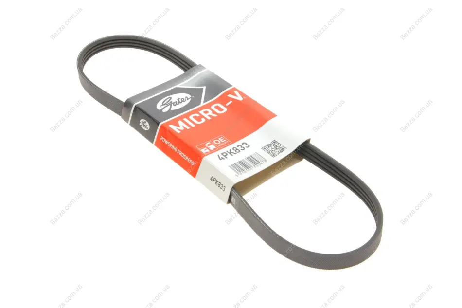 Пасок поліклиновий 4PK830/833 gates 4PK833