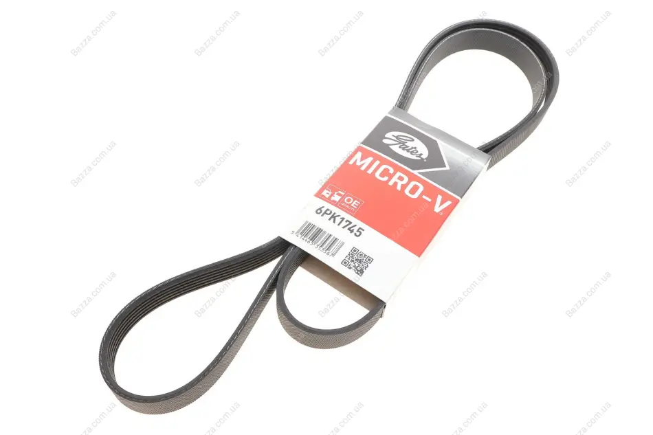 Пасок поліклиновий 6PK1743/1745 gates 6PK1745
