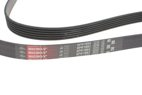 Приводной ремень генератора gates 6PK1893