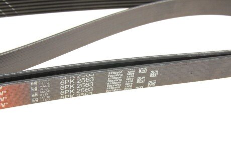 Привідний ремінь генератора gates 6PK2563