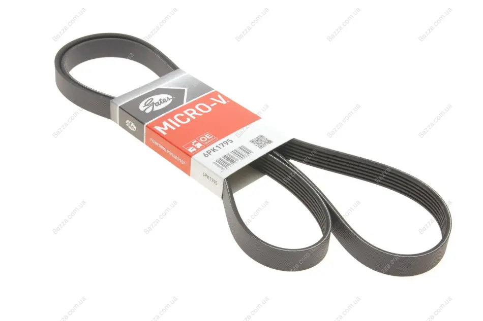 Пасок поліклиновий Alfa Romeo/ Fiat /Mitsubishi/ Nissan /Opel/ Renault/ Volvo gates 6PK1795