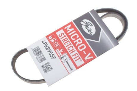 Привідний ремінь генератора gates 4PK895SF