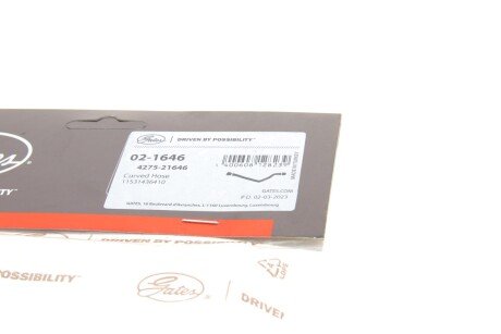 Патрубок 4275-21646 gates 021646