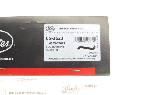 Патрубок 4275-52623 gates 052623