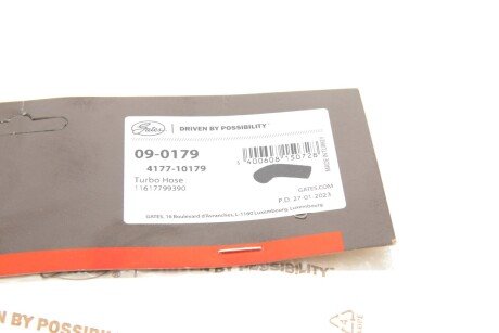 Патрубок інтеркулера (турбіни) gates 090179