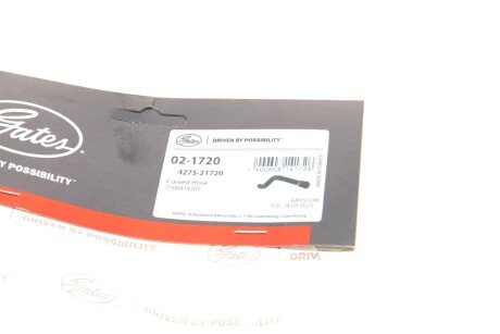 Патрубок отопителя gates 021720