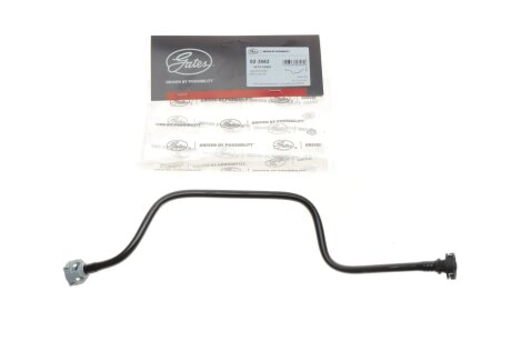 Патрубок радіатора пічки gates 022662