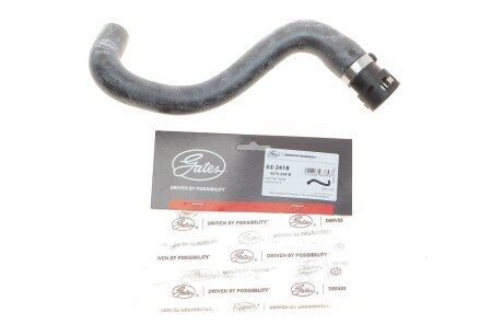 Патрубок системи охолодження гумовий з фітингами gates 022418